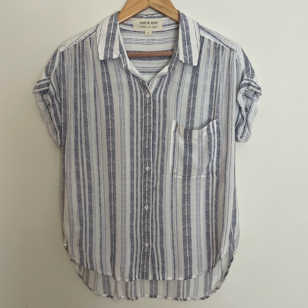 Clothe & Stone Striped Shirt